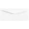 JAM Paper 4.5" x 10.37" White Business Envelopes